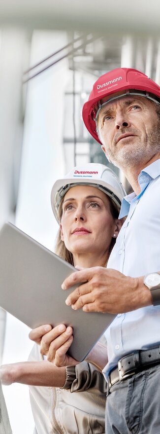 Project manager on the construction site