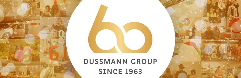 Preview image for the anniversary film on the occasion of the 60th anniversary of the Dussmann Group