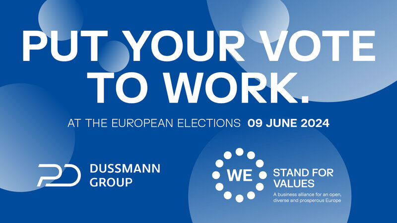 Dussmann Group supports the economic alliance “We stand for values”