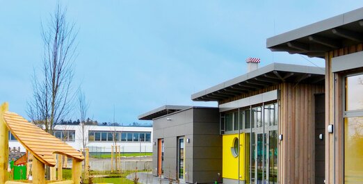 Photo of a kindergarten building